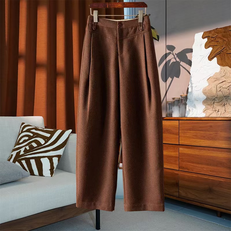 Lulu mula  春季上新港风百搭高腰休闲裤 AG105-KZ331