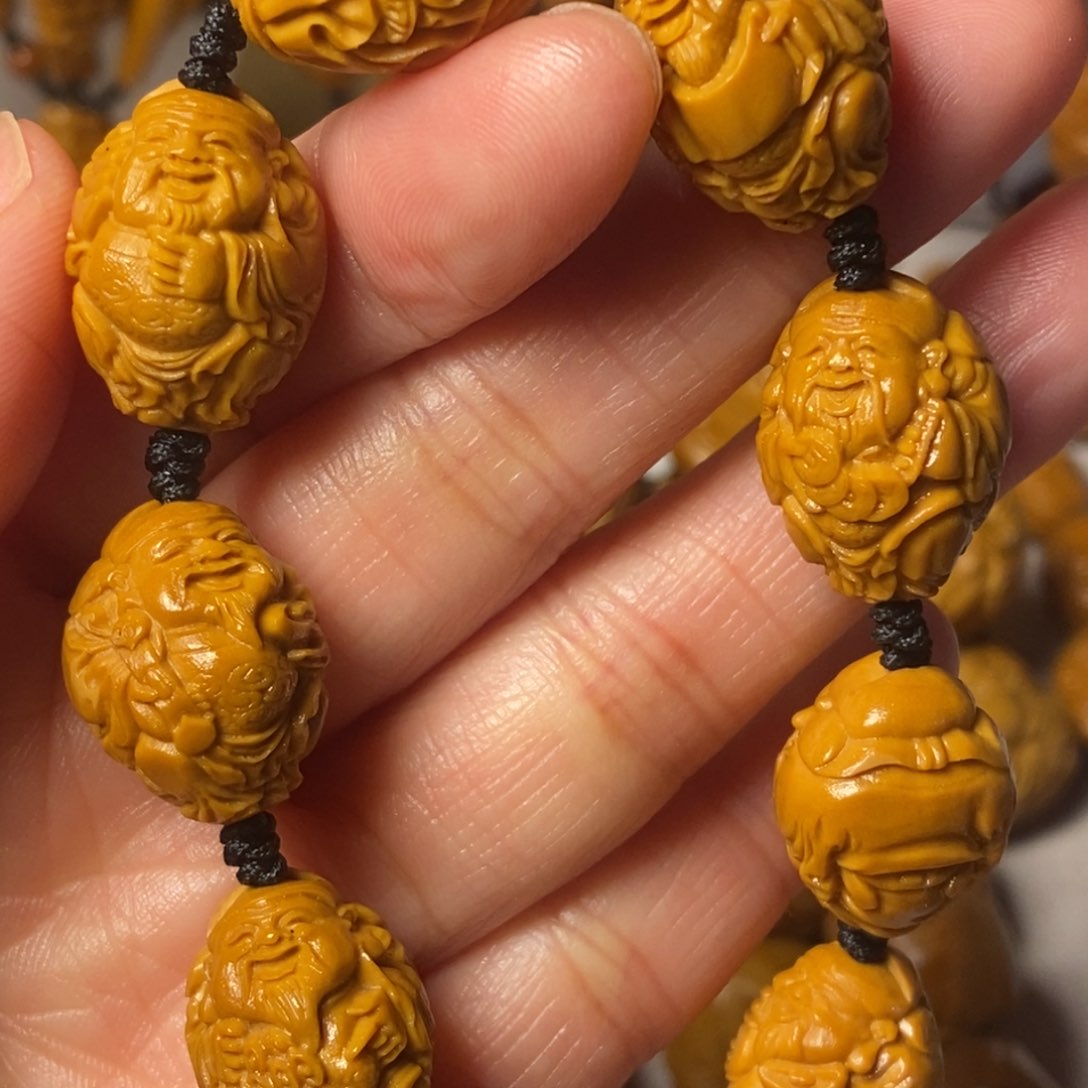 橄榄核手串/手链小八方来财