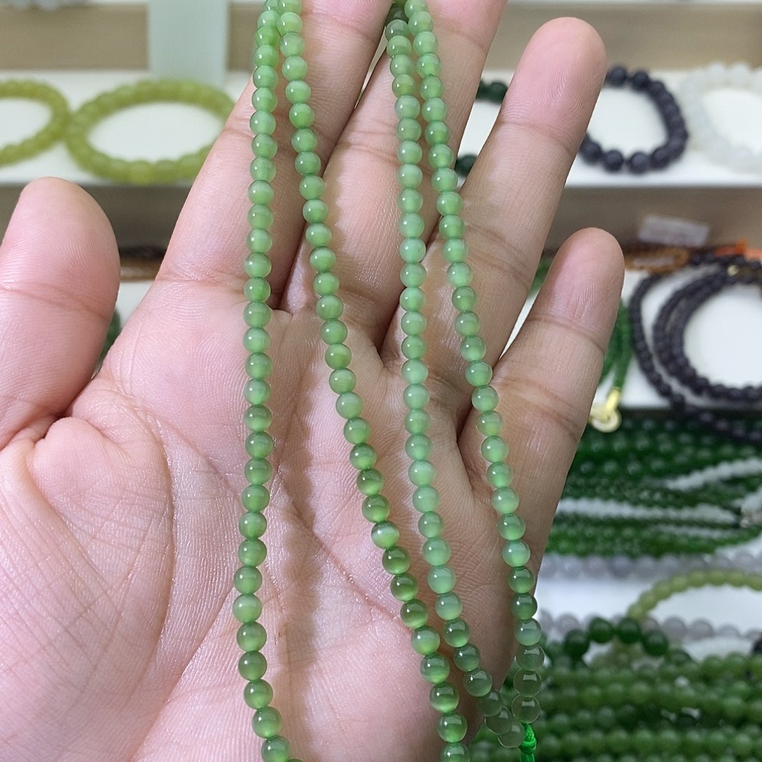 C***夕和田玉未镶嵌手链