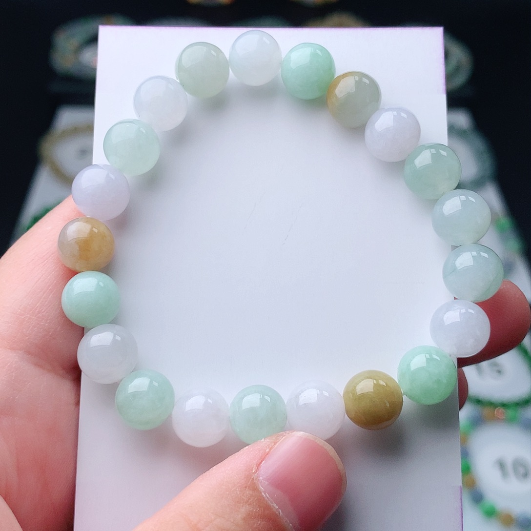 翡翠手串未镶嵌翡翠