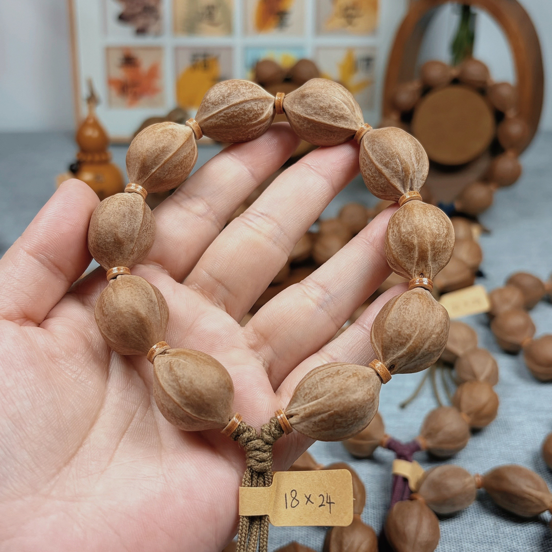 梅林铁核三花18x24橄榄核