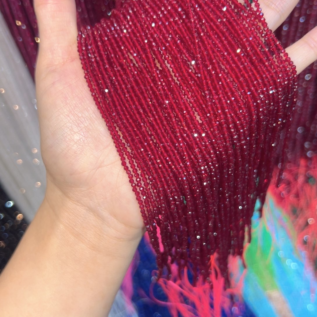 玻璃非金属红色红玻一条