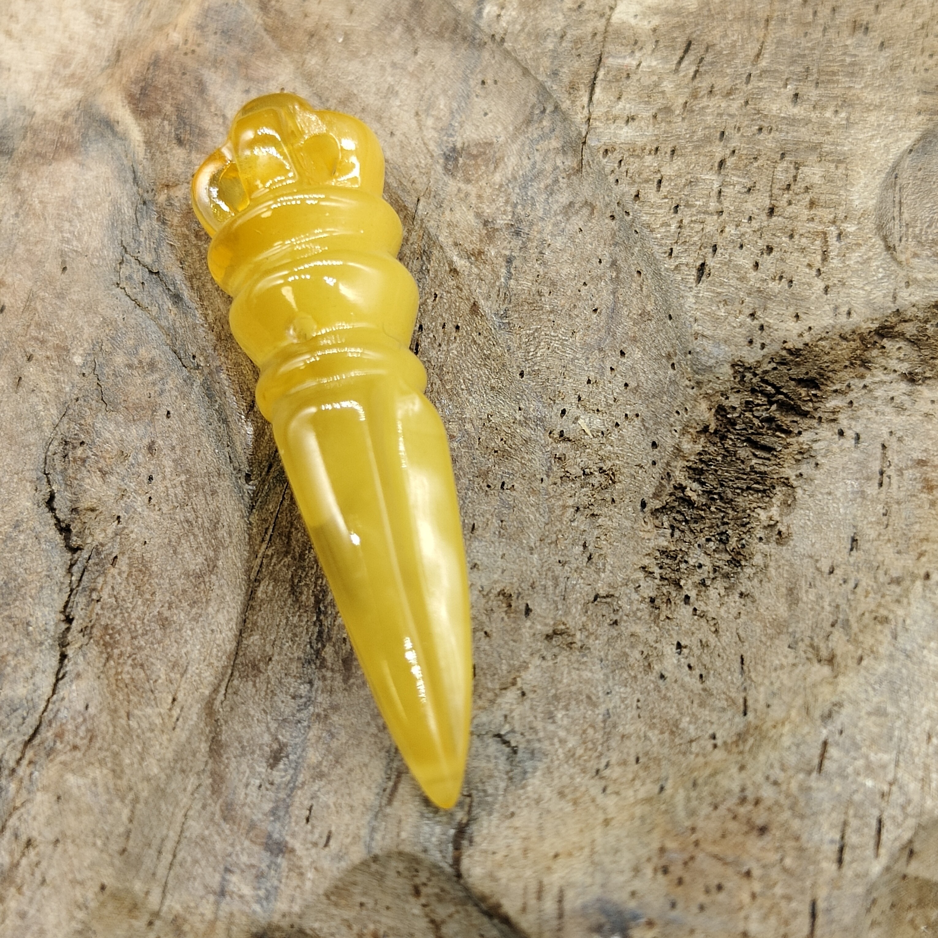 原矿蜜蜡金刚杵10mm