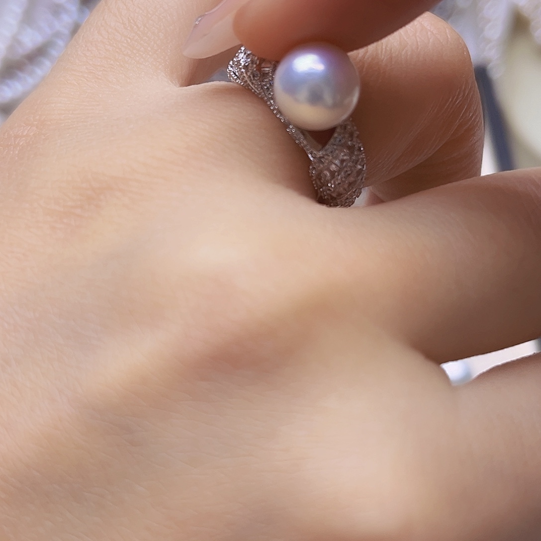 淡水珍珠吊坠或者耳钉未镶嵌