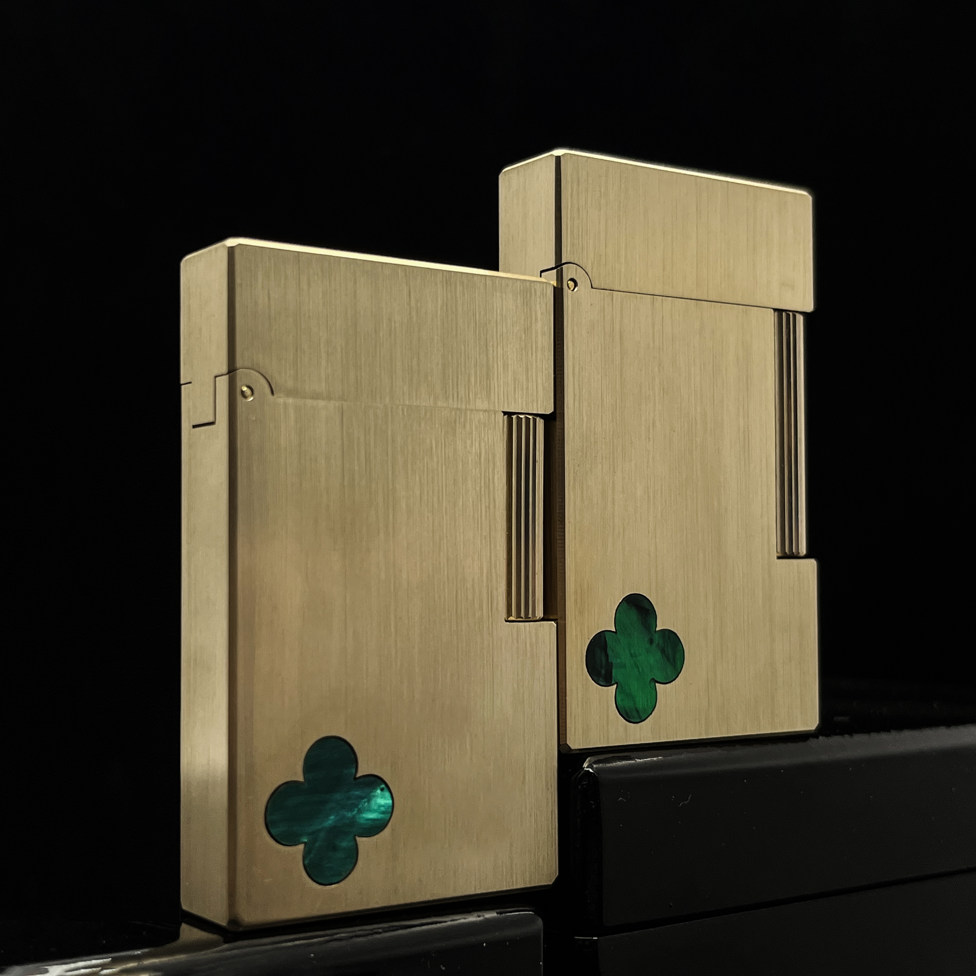 LANYSTER  @SS【声音党·四叶草·绿】侧滑朗声 原铜可盘 裸机无礼盒