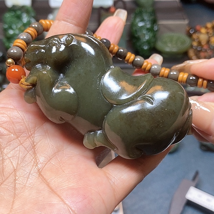 和田玉挂件未镶嵌