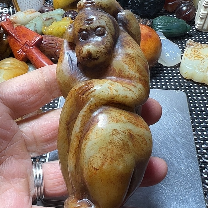 钱***币蛇纹石玉合金珠宝奇石