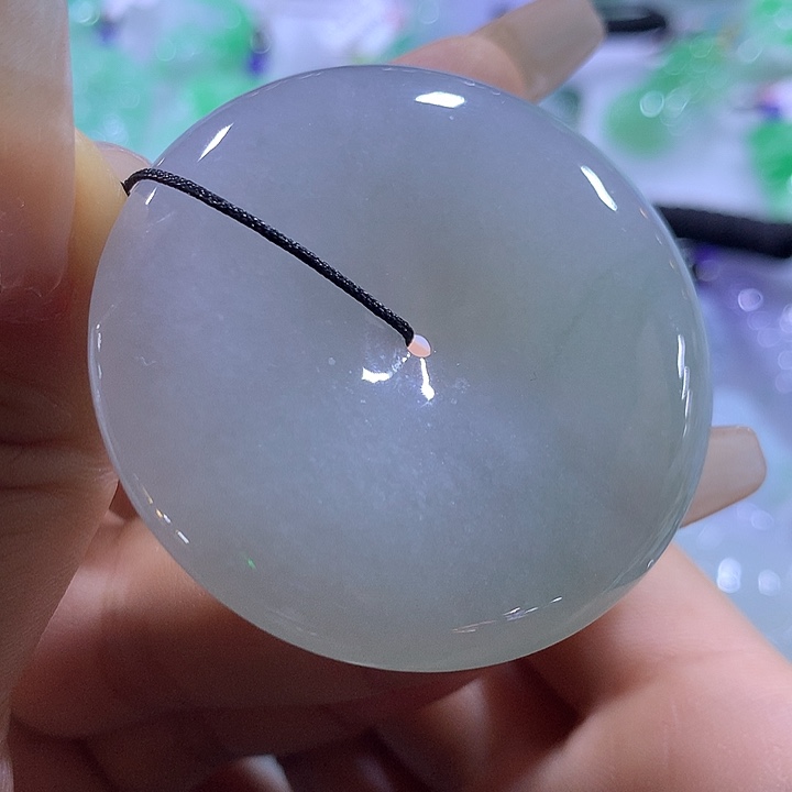 翡翠未镶嵌项链天然翡翠A货吊坠