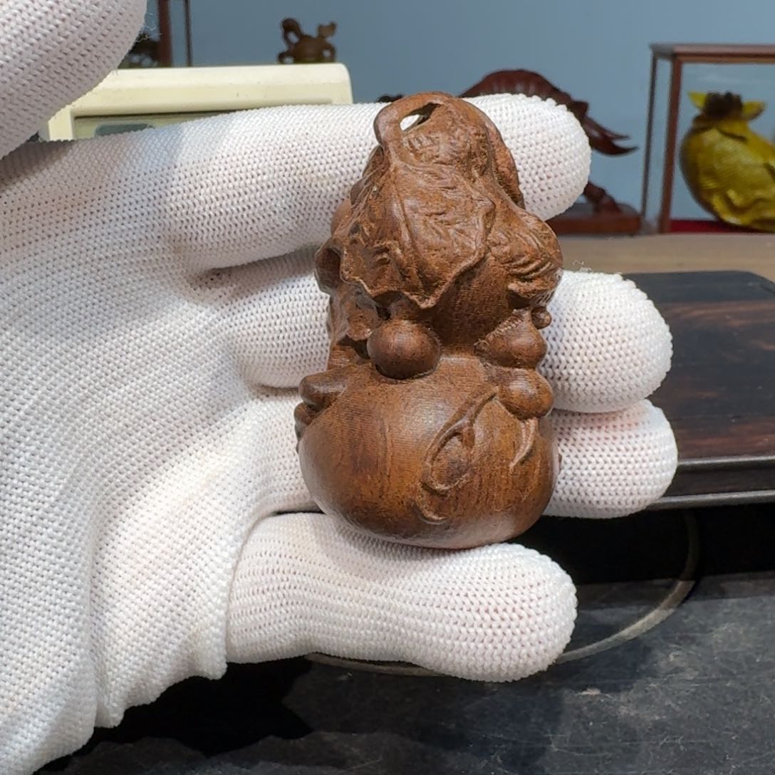 香榧木木雕工艺品小件