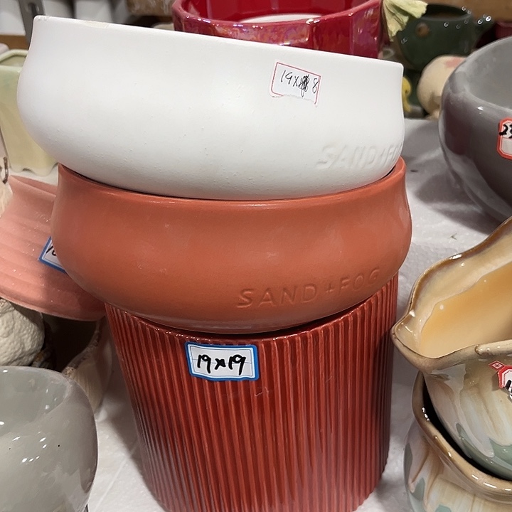 有孔！福利价陶瓷花盆惊喜福利