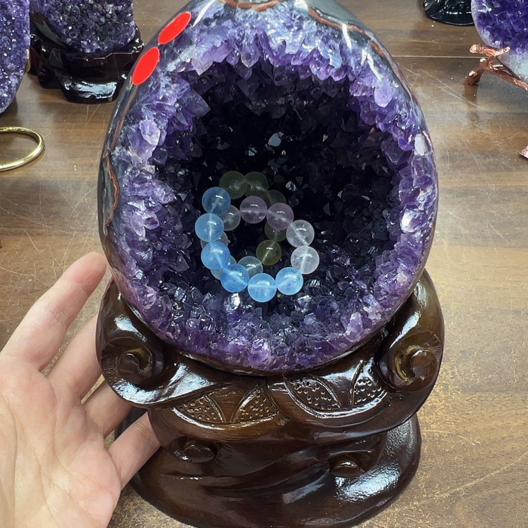 紫晶摆件未镶嵌轼*福利