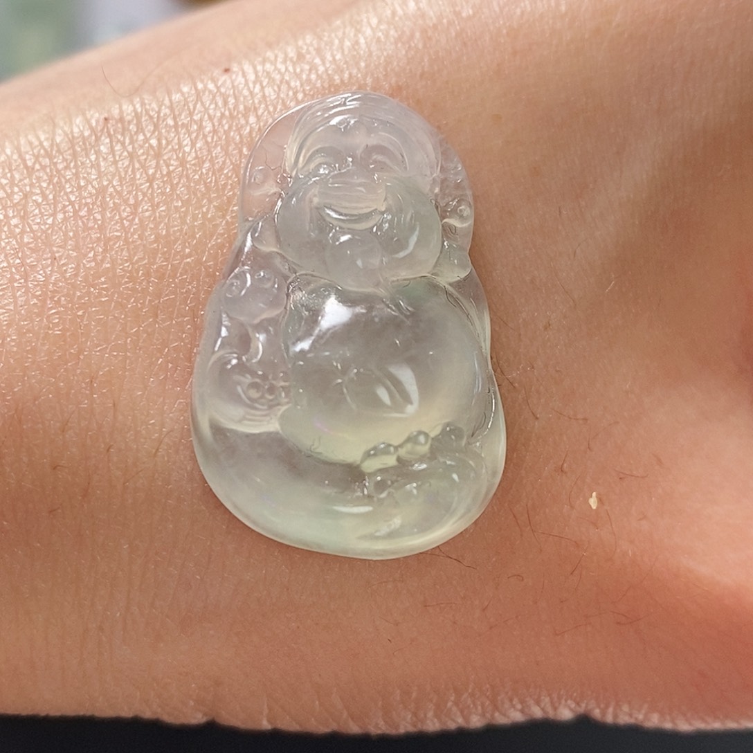 颈饰未镶嵌翡翠-