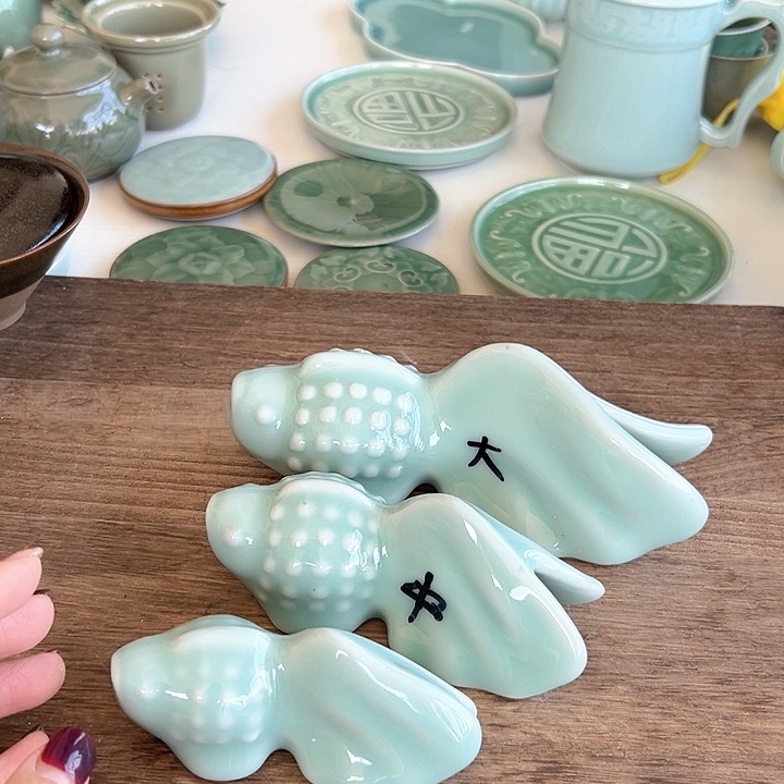 小米茶器龙泉青瓷