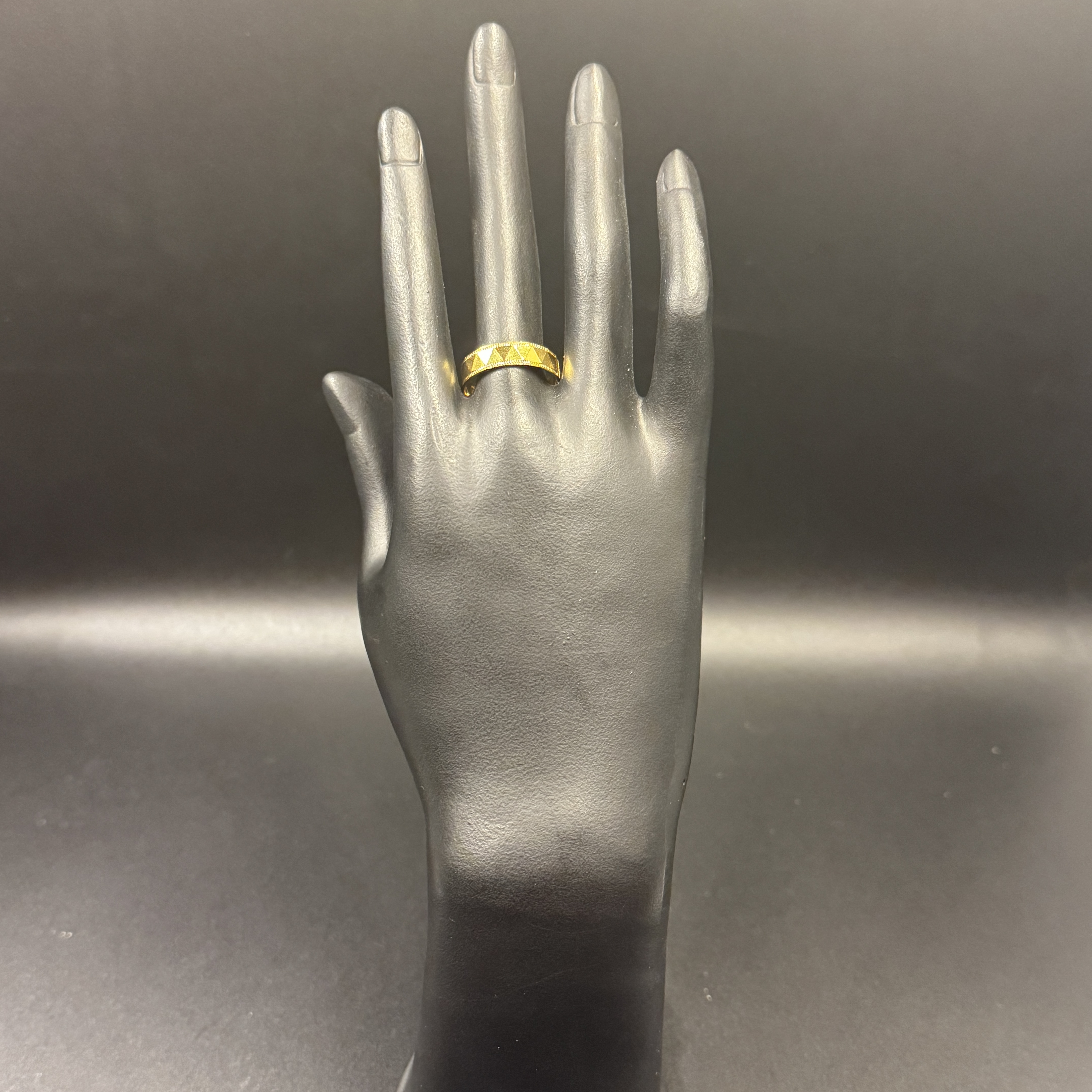 娅然黄金 足金4.39g~6.21g 对戒