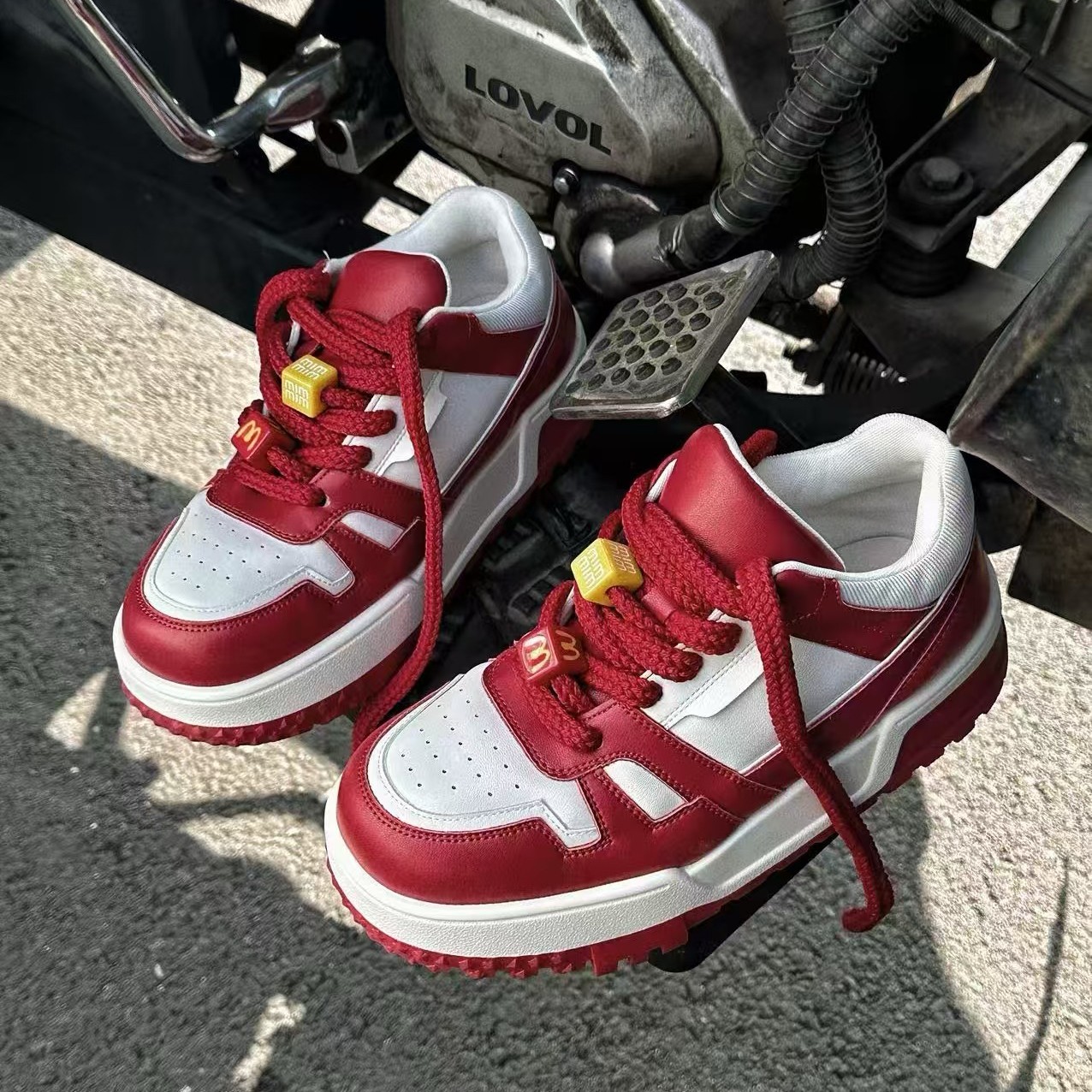 YBLH·2025·春「厚底面包·小白鞋」9173