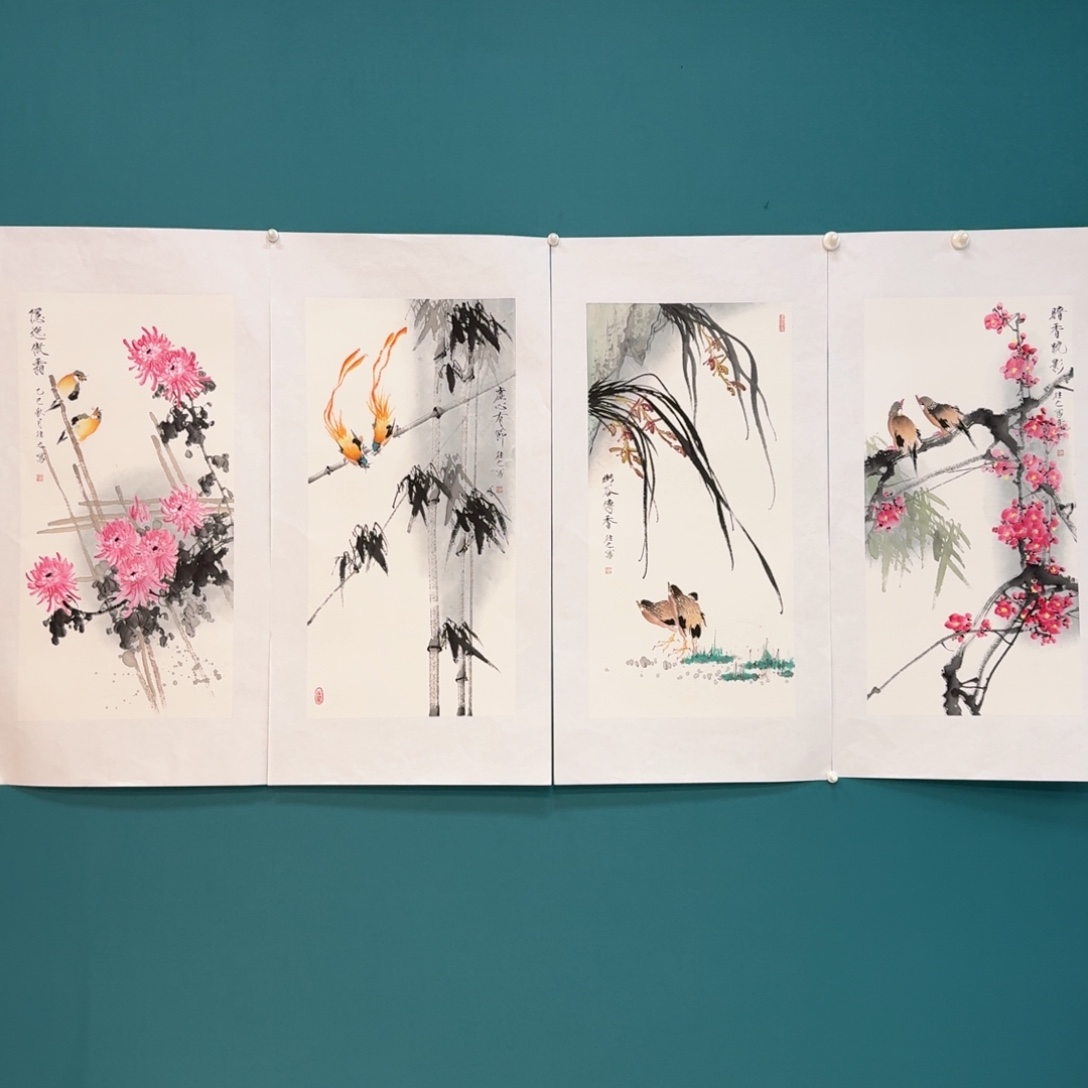 用***3国画国画作品展览等活动