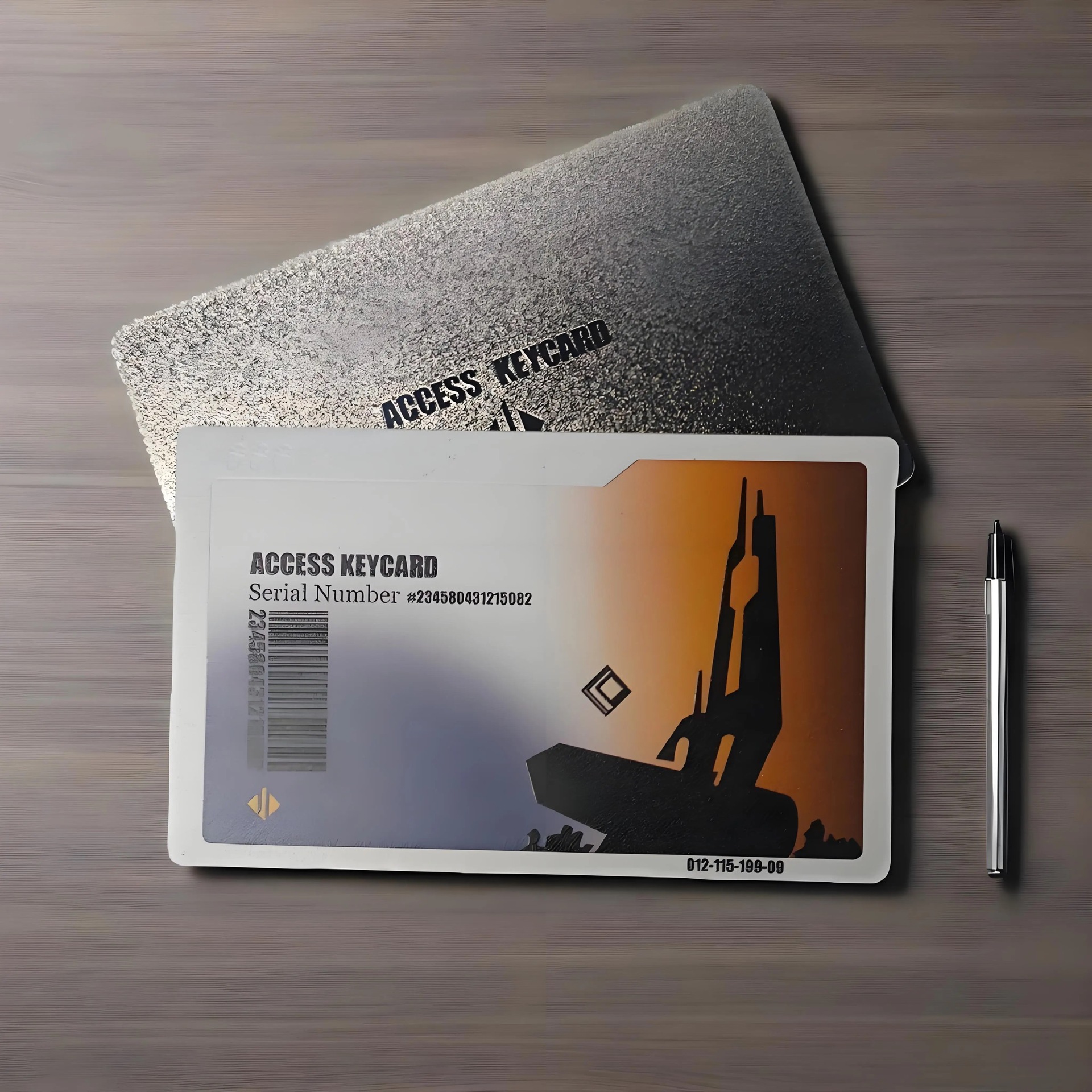 三角洲行动周边 白金房卡总裁国王经理室金库检视可叮收藏金属卡