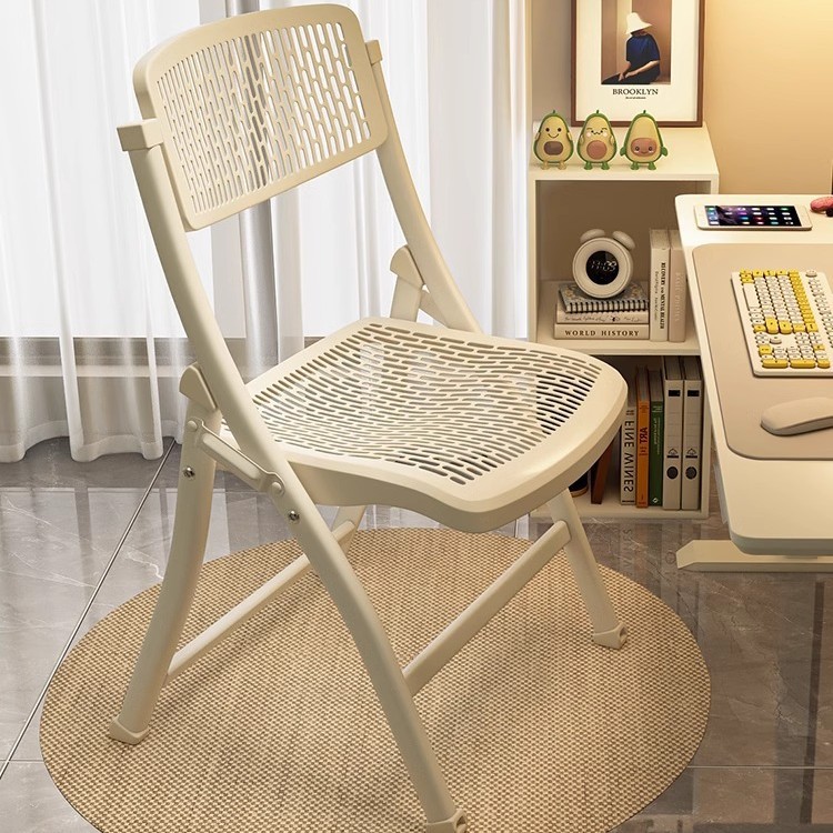 折叠椅宿舍电脑椅培训椅会议椅家用餐椅办公椅塑料椅靠背椅凳子