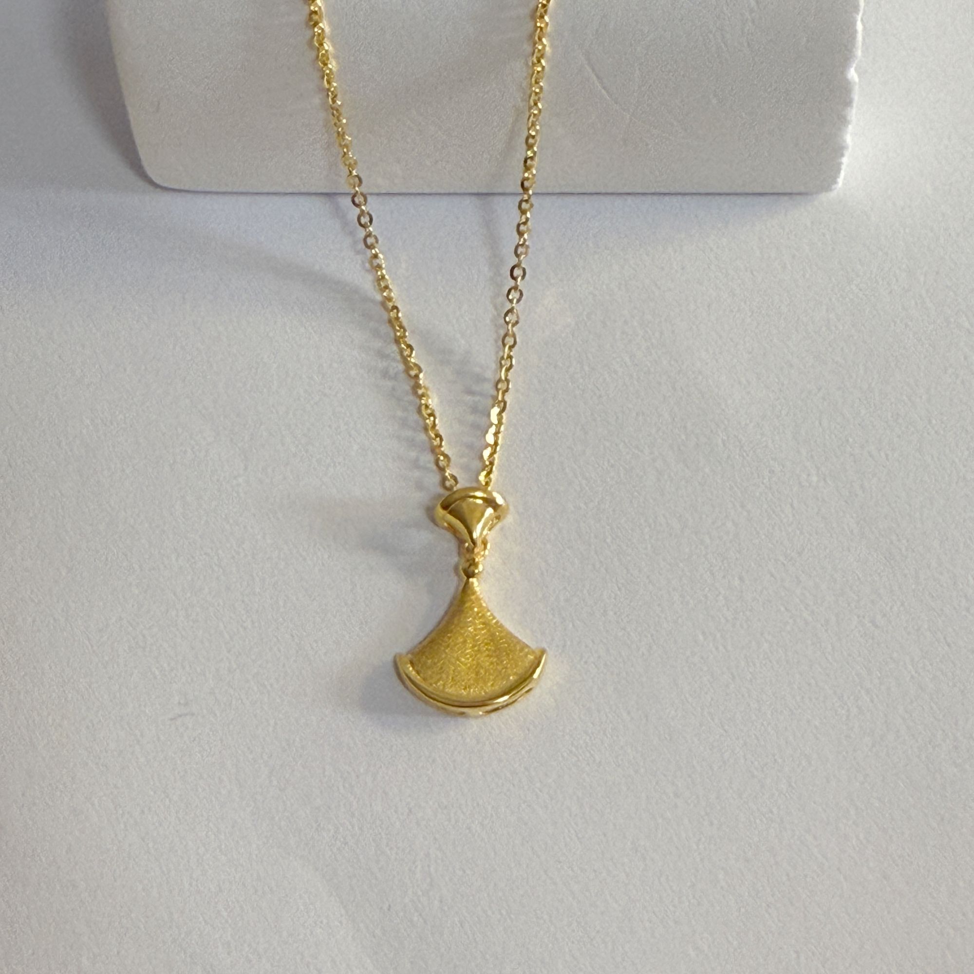 5G工艺足金999 小裙摆黄金套链