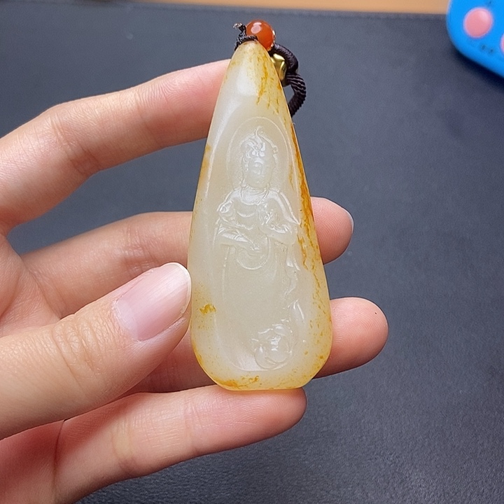 和田玉挂件未镶嵌N