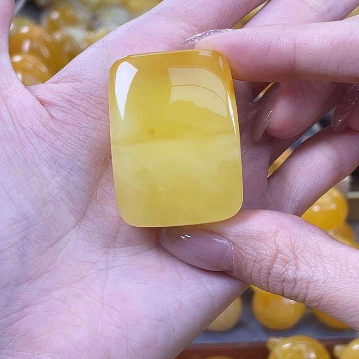 琥珀未镶嵌珠宝奇石琥珀蜜蜡J11