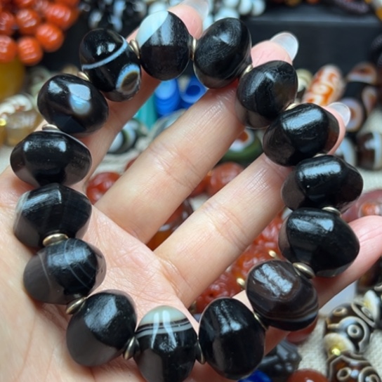 玛瑙/玉髓未镶嵌颈饰