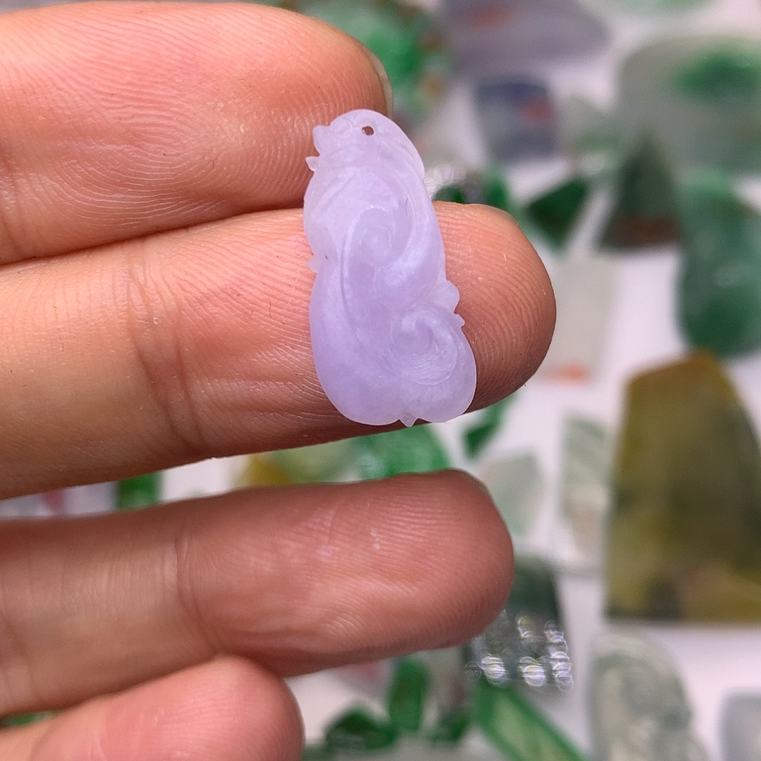 爽***7定制翡翠未镶嵌天然翡翠