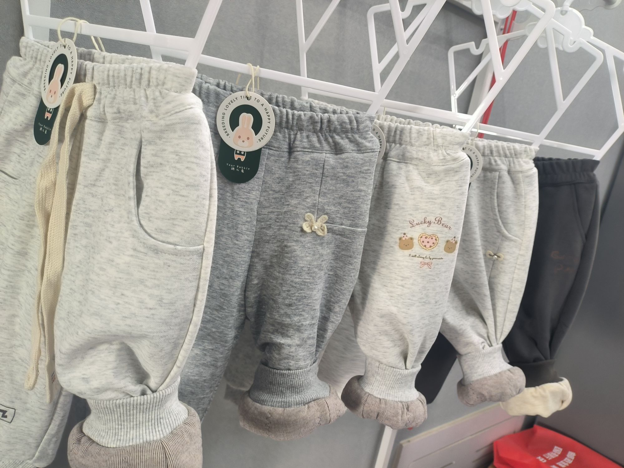 【玥儿兔2025羊绒蚕丝棉裤】冬季长裤休闲裤棉裤男宝女宝