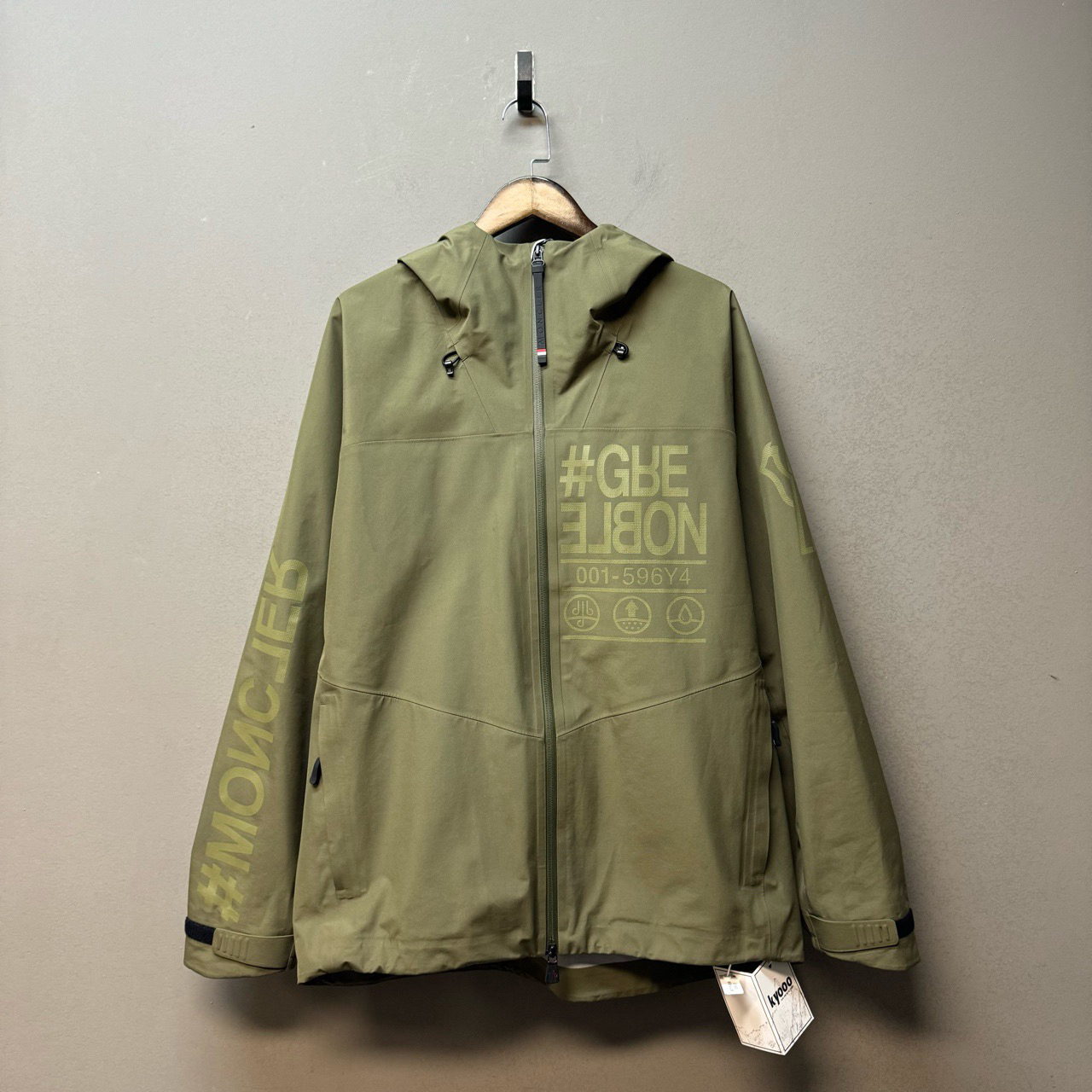 MONCLER/03523/ Grenoble 硬壳滑雪服Gore-tex硬壳冲锋衣 新同5码