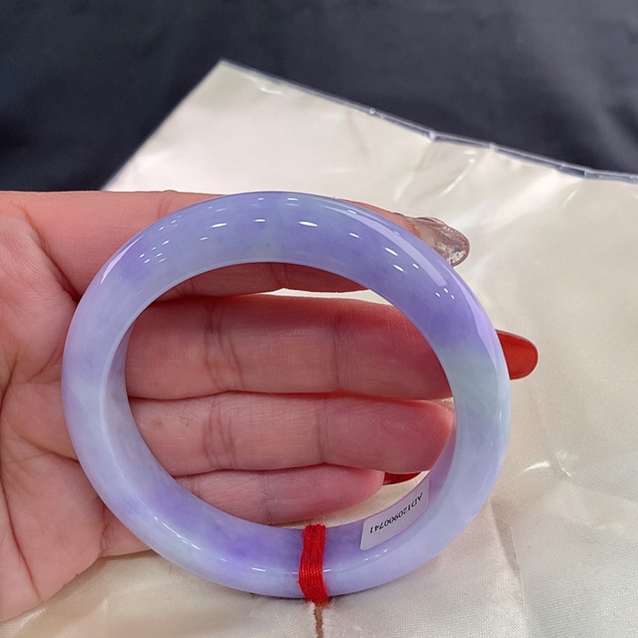 【闪购商品】翡翠手镯未镶嵌56.6，56/57