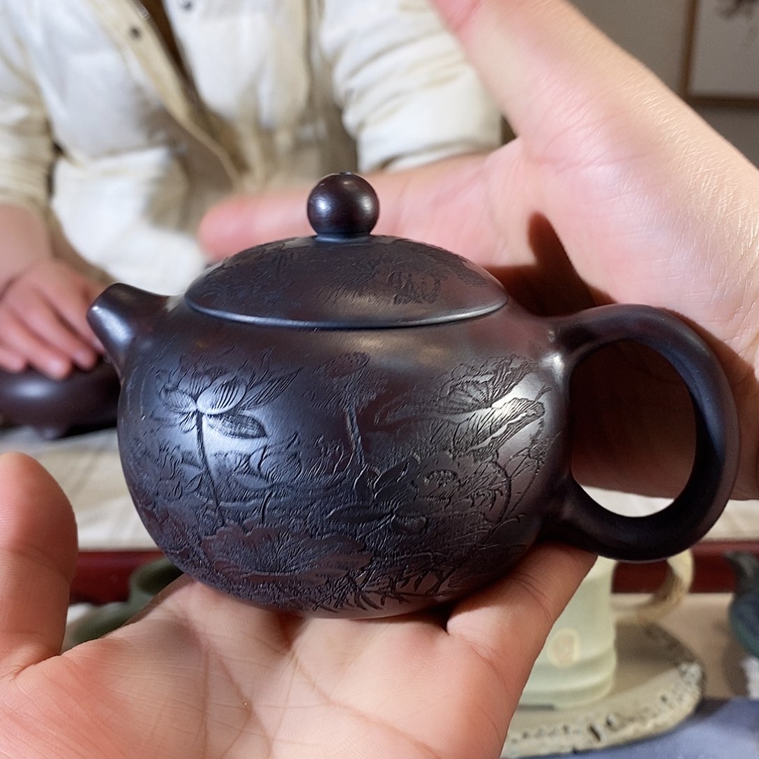 紫砂茶案宜兴紫砂壶和我说话