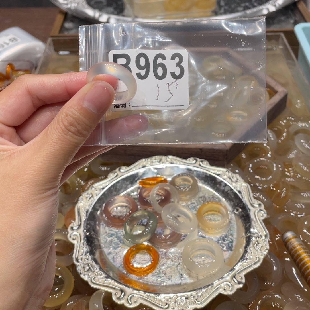 玛瑙/玉髓未镶嵌戒指963