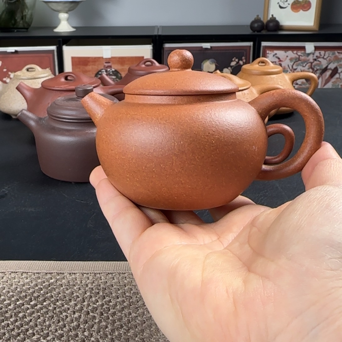 茶壶紫砂微瑕巨轮