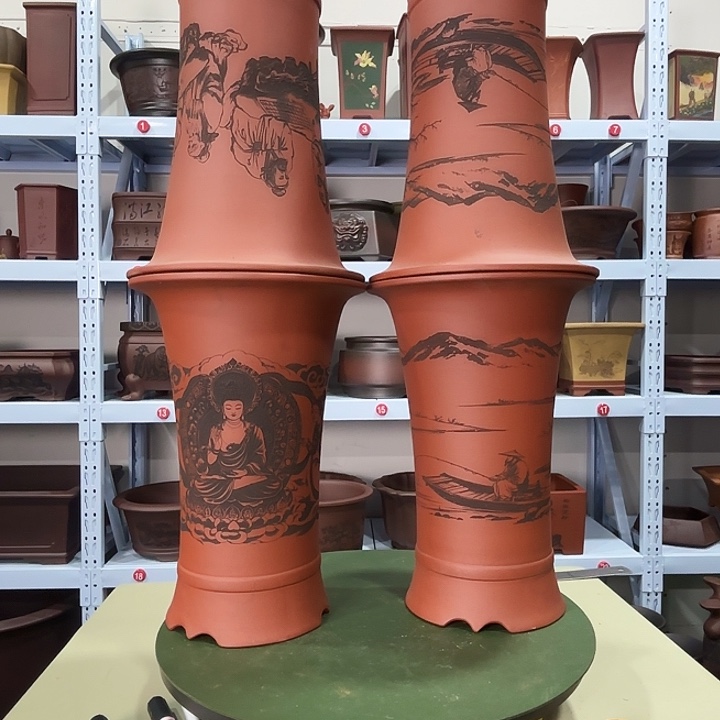 天***东紫砂花盆紫砂花盆