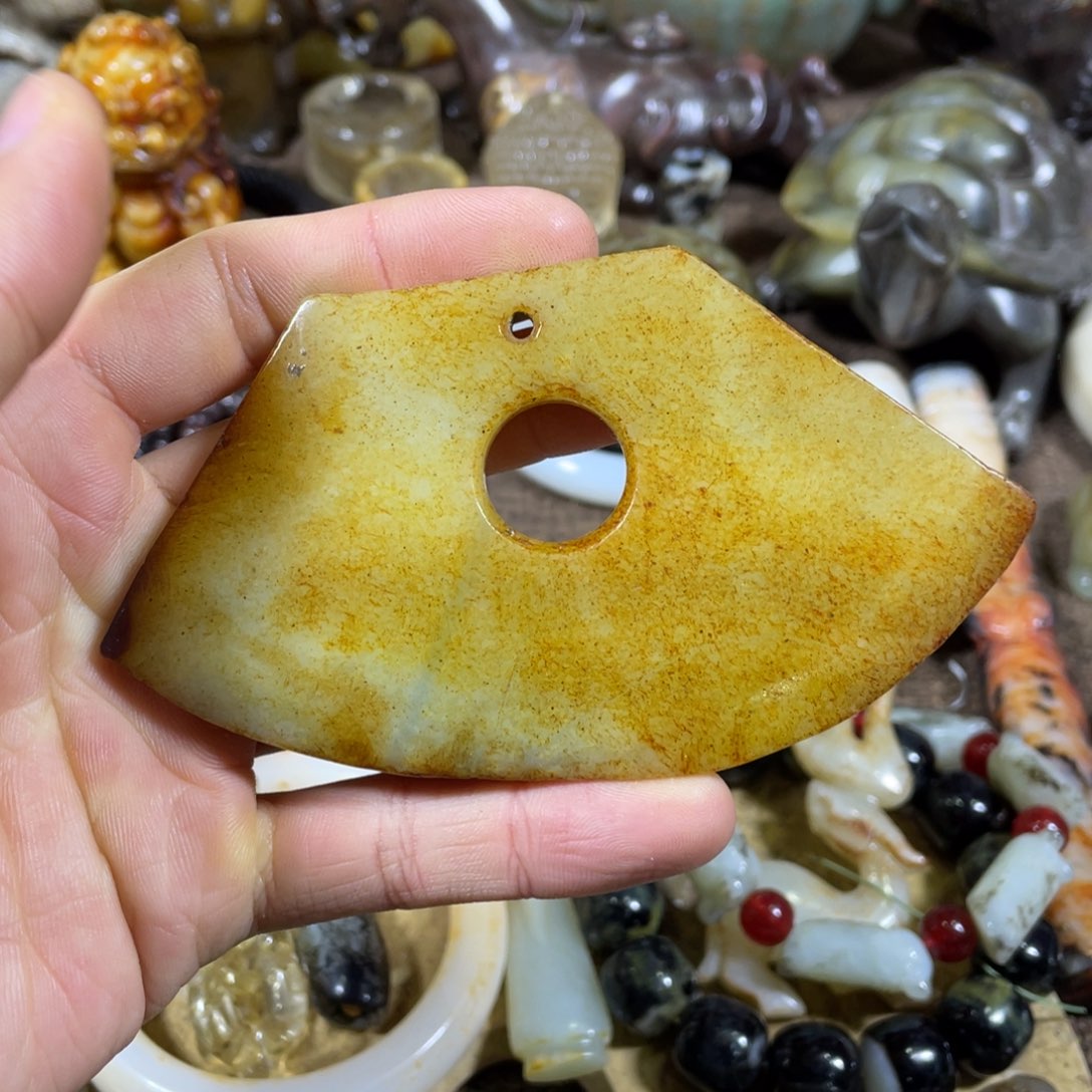 和田玉吊坠(不含链)未镶嵌