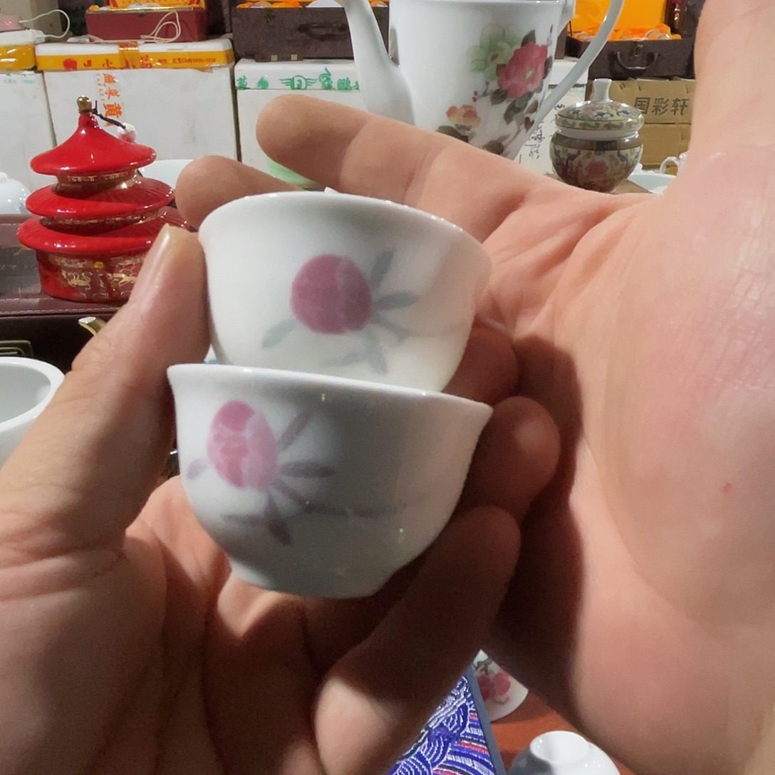 醴陵老厂瓷微瑕慎拍