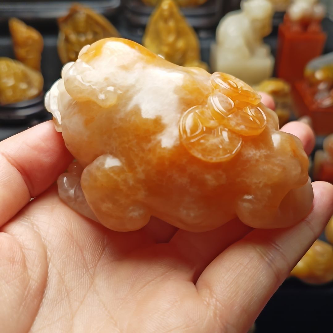 寿山石印石刘**溜寿山石寿山石寿山石
