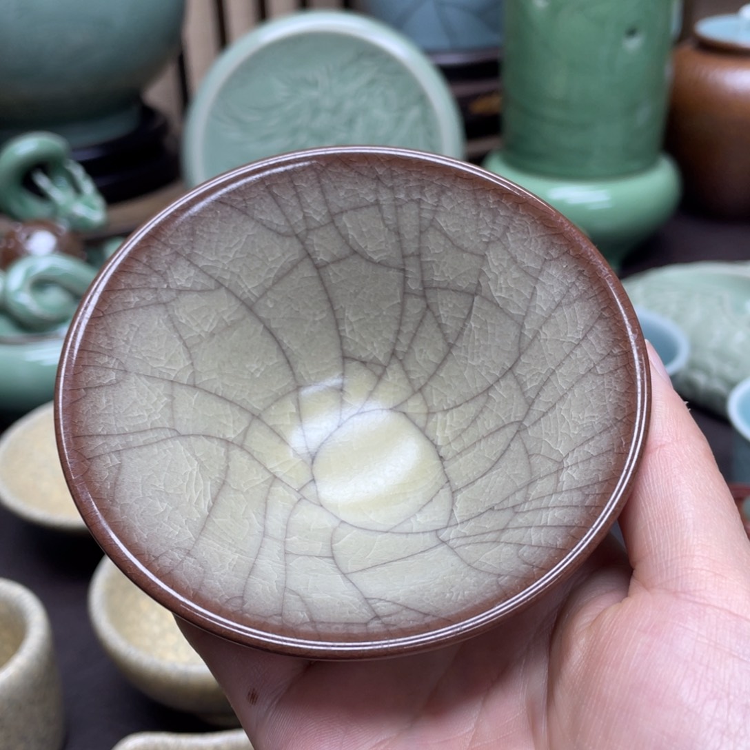 福利青瓷茶具杯子