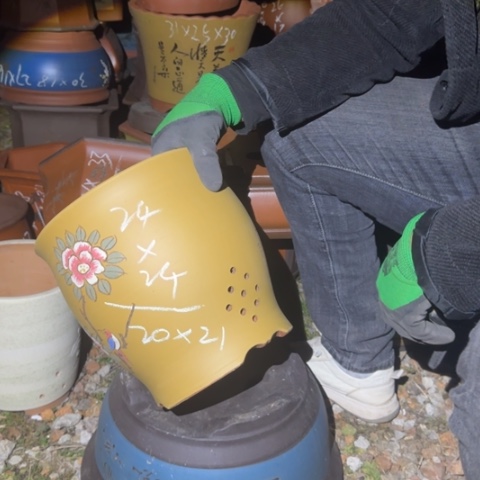 红陶紫砂花盆盆景盆栽