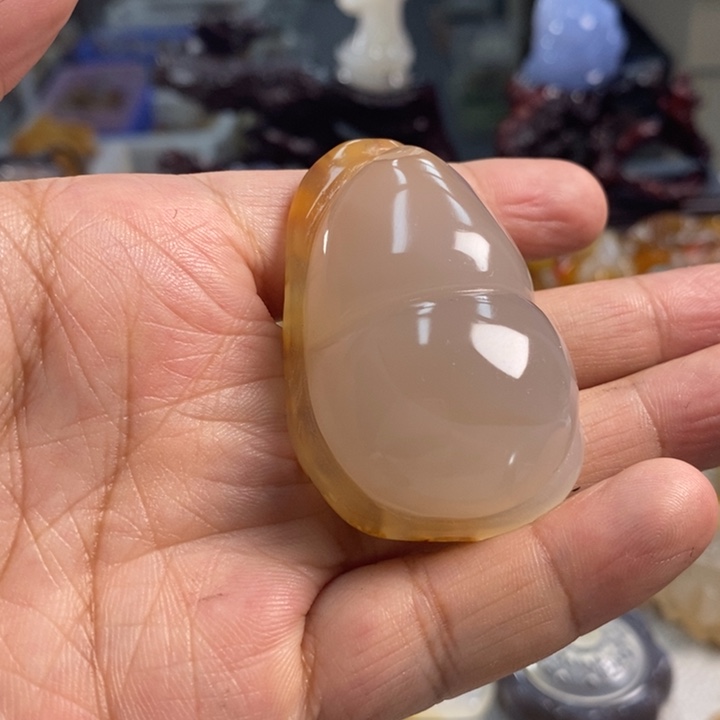 玛瑙/玉髓吊坠(不含链)未镶嵌