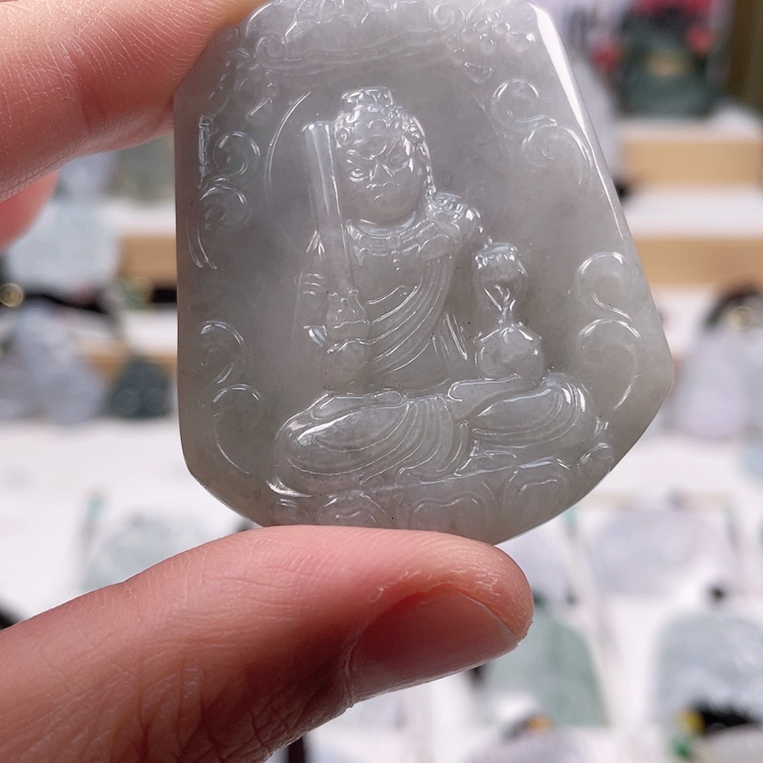 翡翠颈饰未镶嵌0527挂件