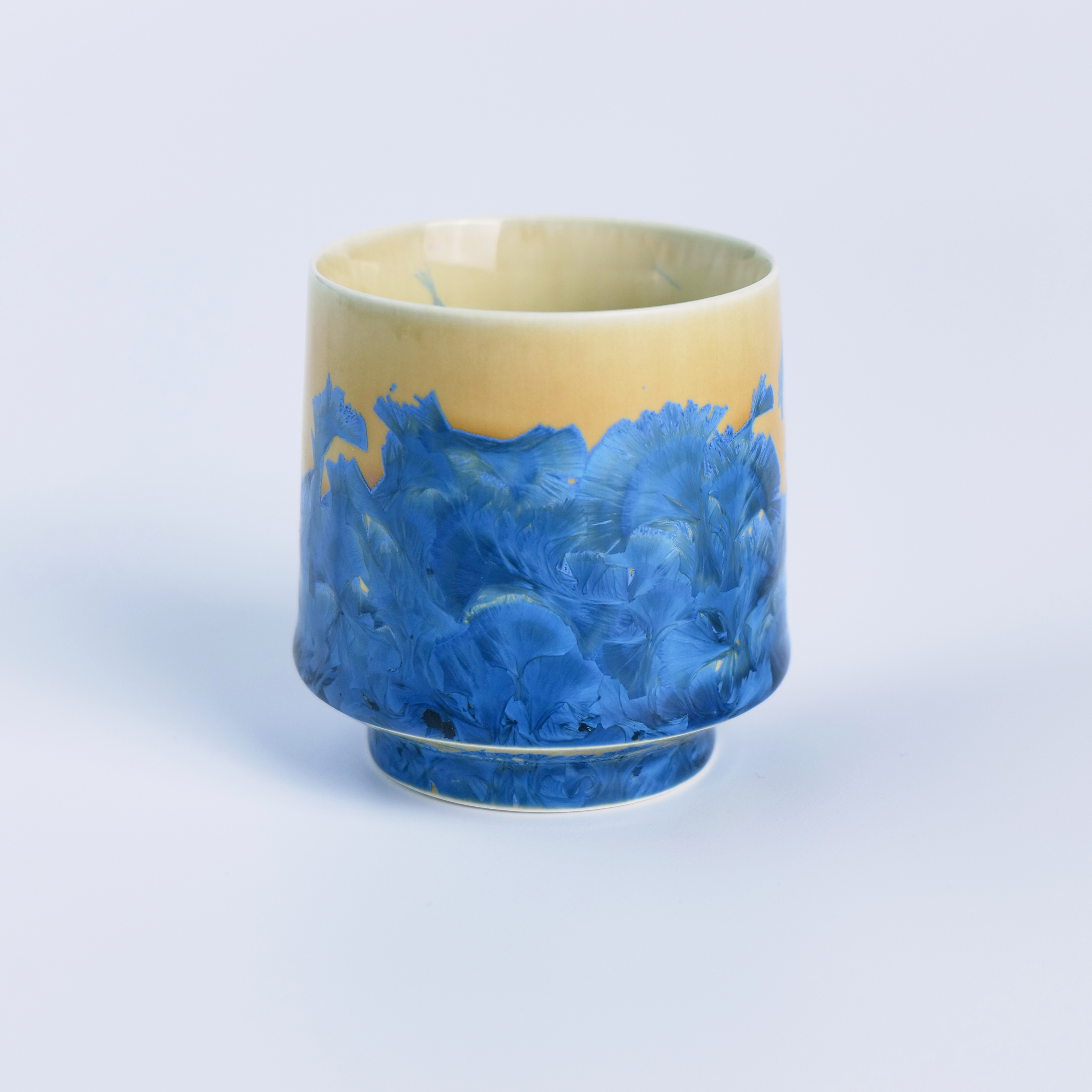 Sanmu三木·蓝金凤凰 直筒杯 主人杯 窑变冰晶