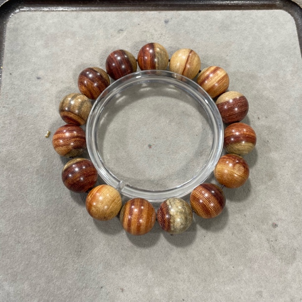 A386海黄卡1.5降香黄檀单圈手串