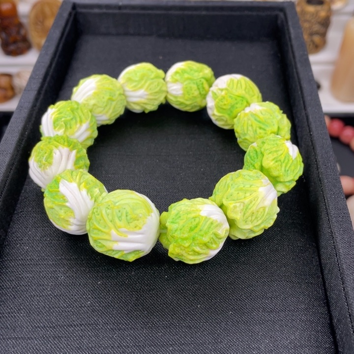 驼骨其他鹿角的雕刻白菜20