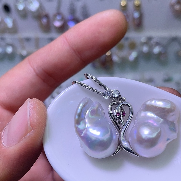 未镶嵌颈饰淡水珍珠12