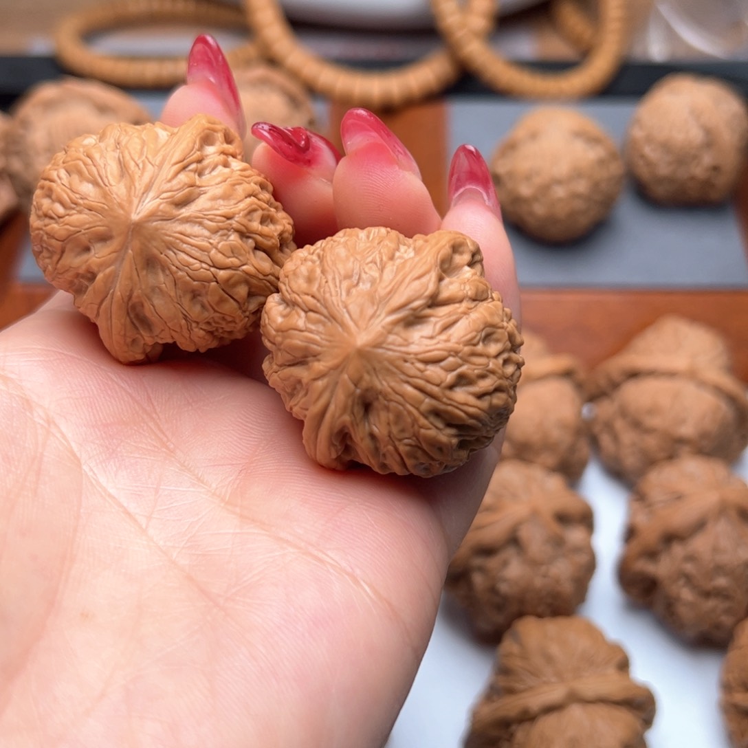 文玩核桃把件铁锤35