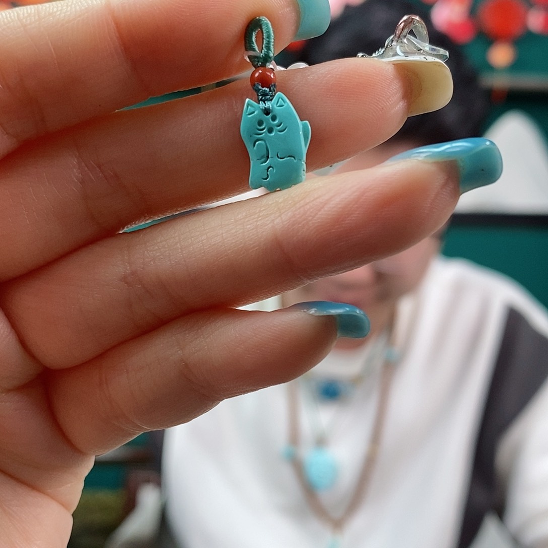 绿松石珠宝奇石未镶嵌