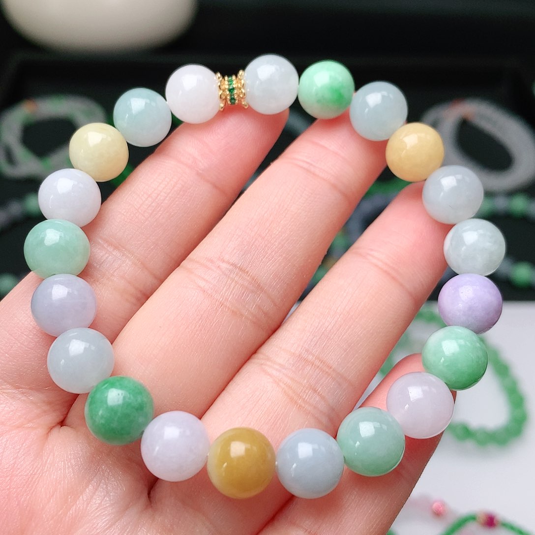 翡翠手链未镶嵌翡翠