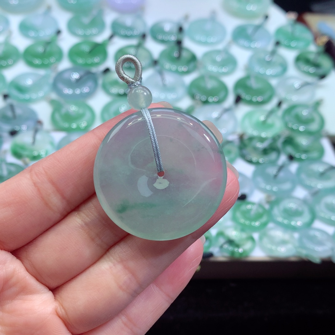 颈饰未镶嵌翡翠14尺寸35.4*5.9