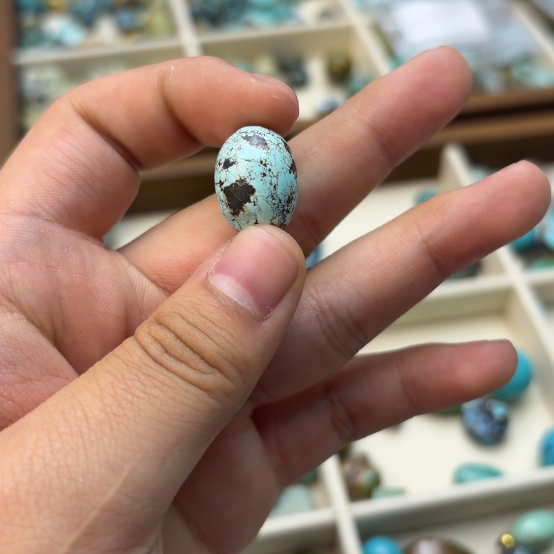 南红玛瑙未镶嵌绿松石